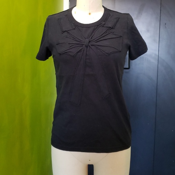 Marc Jacobs Sold Out Bow Applique Detail T-shirt - Picture 1 of 7